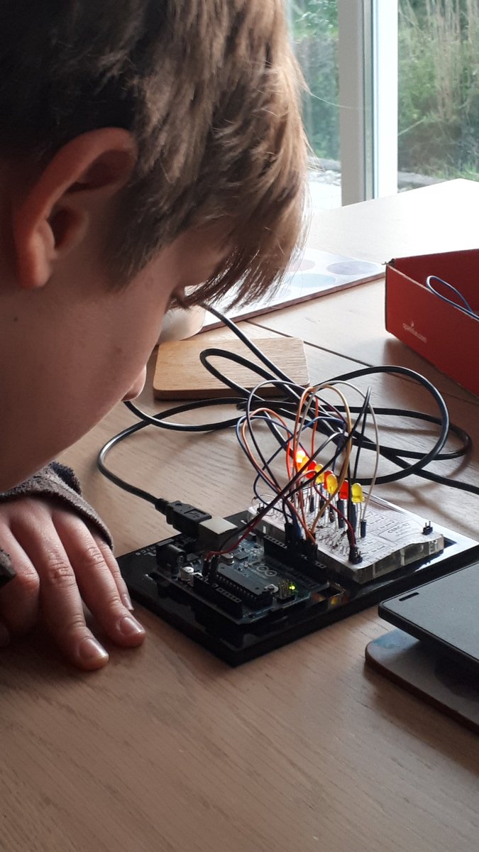 jamesmcewan's tweet image. @ECJS_6B more electrictronic epicness with #Arduino motors tomorrow