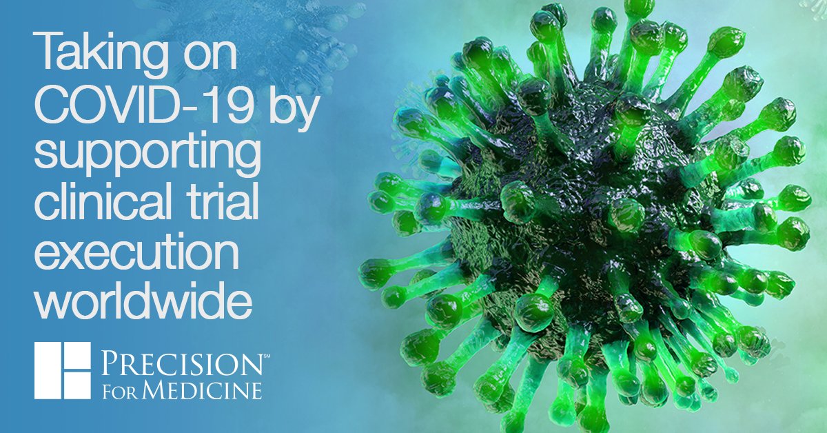 PrecisionORD's tweet image. Precision’s clinical trial services team is actively supporting a current COVID-19 study in 7 countries. Our global experience with respiratory, infectious disease and immune response clinical studies means we can move quickly on COVID-19 trials. #coronavirus #covid19