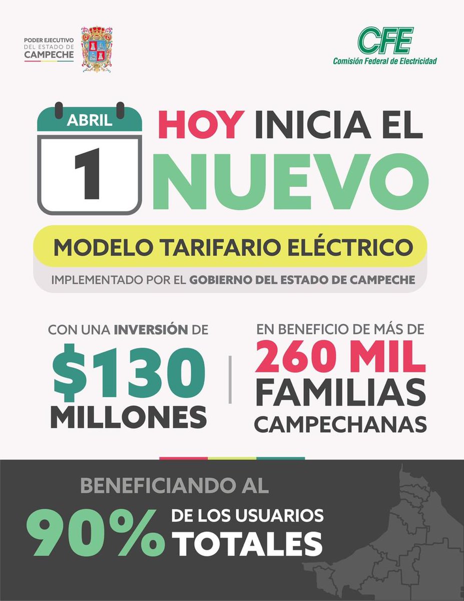 BANCAMPECHE_'s tweet photo. #PlanDeContingenciaEconómica
Hoy inicia un #SubsidioDirecto a las familias de todo el estado. Durante esta contingencia ocasionada por el COVID-19 verán la ayuda del Gobierno que encabeza Carlos Miguel Aysa Gonzalez directamente en su bolsillo.
#VamosASalirAdelante
#QuédateEnCasa https://t.co/SJvWB84jjf