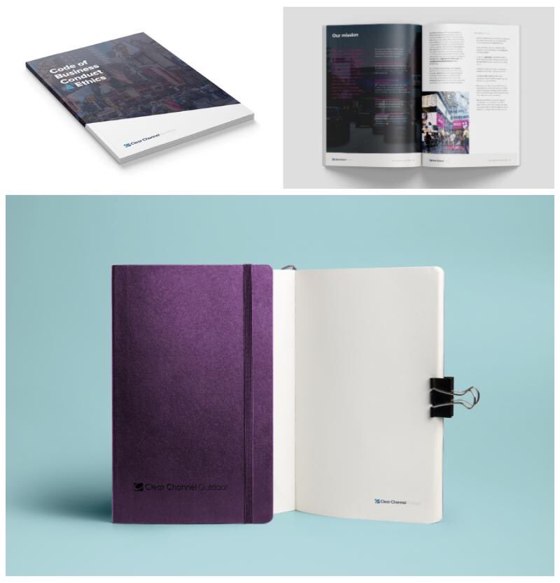 We helped deliver an internal project for one of our clients that involved a creative brochure design for both print and digital PDF formats and that aligned with their global brand styling. We also the supplied branded notebooks, handed out to staff internally.
#graphicdesign