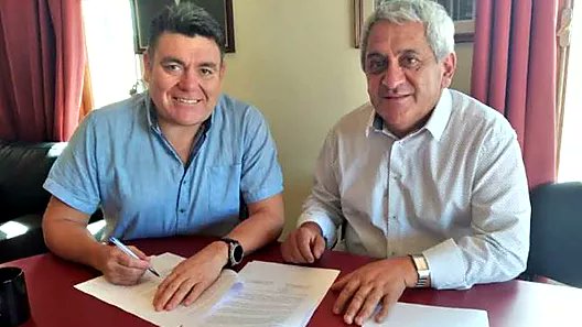 DiarioAconcagua's tweet photo. Municipios de Rinconada y Calle Larga firman convenio de colaboración mutua
 https://t.co/daqdt592st https://t.co/gRTXVMkMwP