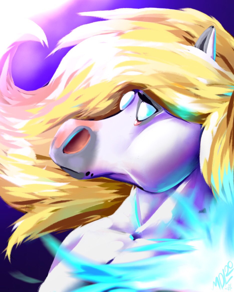 ViaraAmethyst's tweet photo. Portrait for A Facebook friend! 

Man, this one was fun

#furryartwork #furry #furryfandom #furryart https://t.co/oJwzvgftrQ