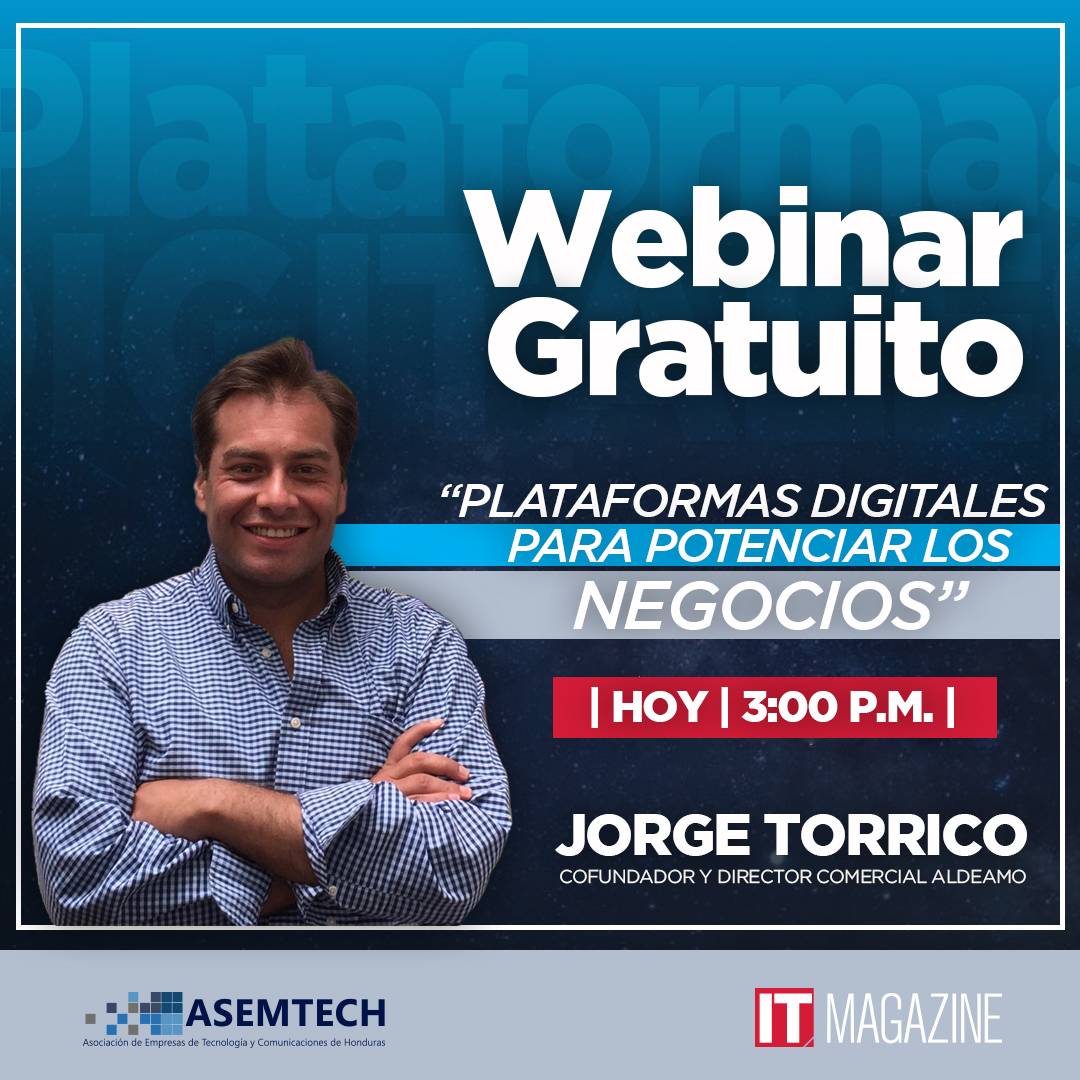 asemtech_'s tweet photo. No te pierdas nuestro webinar gratuito, hoy a las 3:00 p.m. 

Donde hablaremos sobre "Plataformas digitales para potenciar los negocios" junto a Jorge Torrico, cofundador y director comercial de Aldeamo. 

Ingresa aquí:

https://t.co/TXd9DDD4Qy https://t.co/ZVt4s779aM