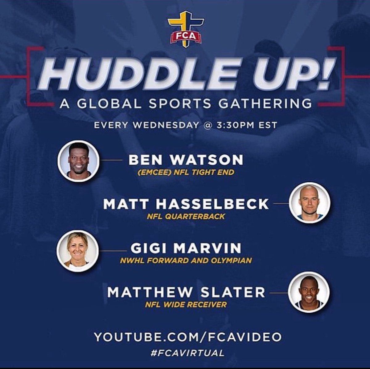 carrollms_fca's tweet photo. Huddle Up #2 starts at 2:30 CST! #cmsfca #huddleup #fcavirtual https://t.co/MmgrT44x2p