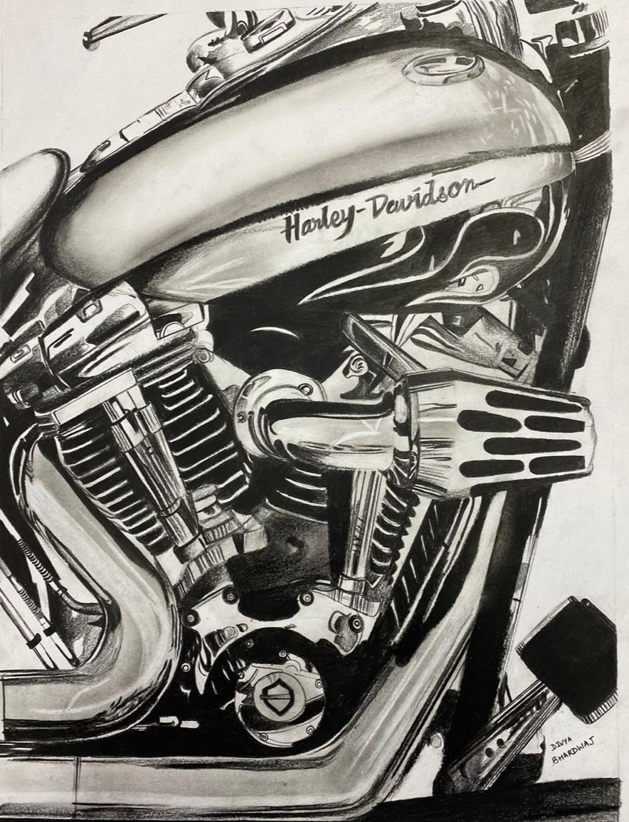 Divyabh35943817's tweet photo. Live as an artist ✏️
#harleydevidson #Harley #Harleyart #artist #ArtistsAtHomeSessions #artshare #artgallery #arte #art #artwork #ArtistOnTwitter #artyouready #QuarantineLife #QuarantineAndChill #QurantineActivities #Quarantineart @B3Gallery @ArtandSketch123 @Obscure_Art_RB https://t.co/9fHDNQpPuz