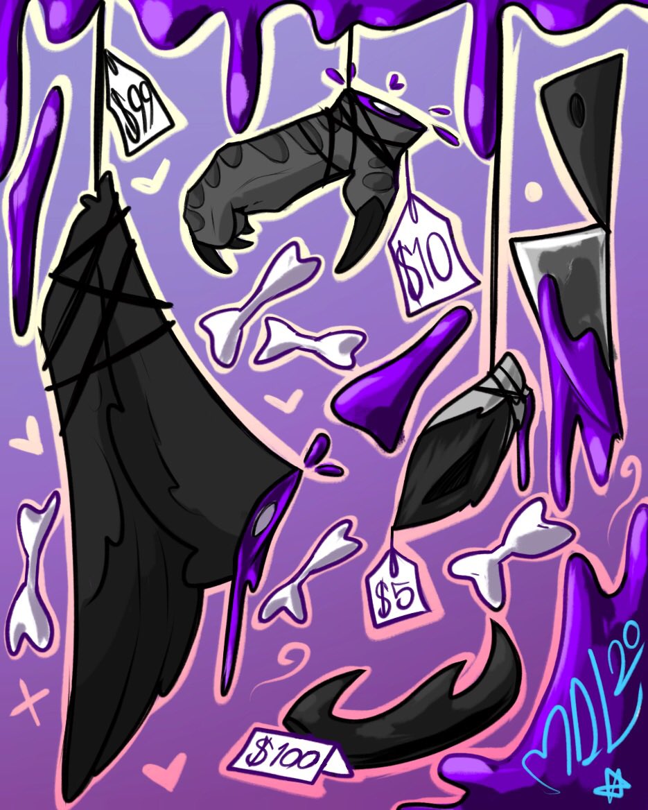 ViaraAmethyst's tweet photo. Recent Comms done for Various Facebook clients!

#furry #furryfandom #gore https://t.co/ufBUtDwruK