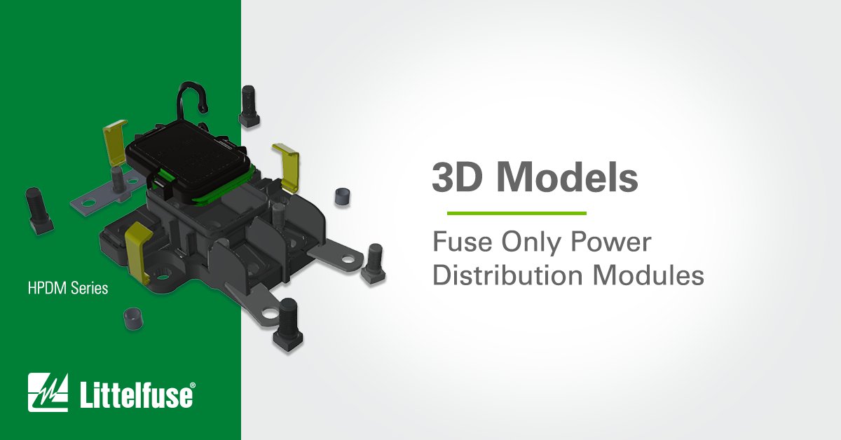 Littelfuse's tweet photo. Download our 3-D models to help you evaluate solutions for distributing electric power to commercial vehicles: https://t.co/JyxmBWEBRQ https://t.co/hXxGUlf8kl