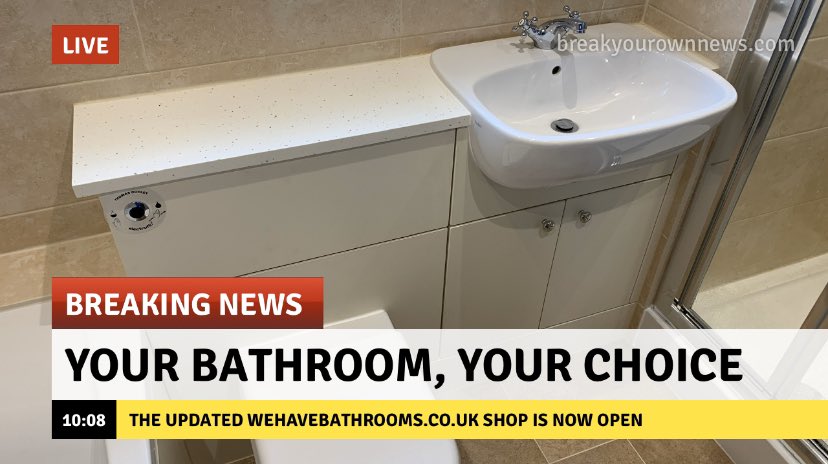 wehavebathrooms's tweet photo. Our update online shop is now live: https://t.co/h14ZYV4U6N #madetomeasure #bathrooms #DIY #homeimprovement #sayhellotowalter https://t.co/KLiDfDFuHP