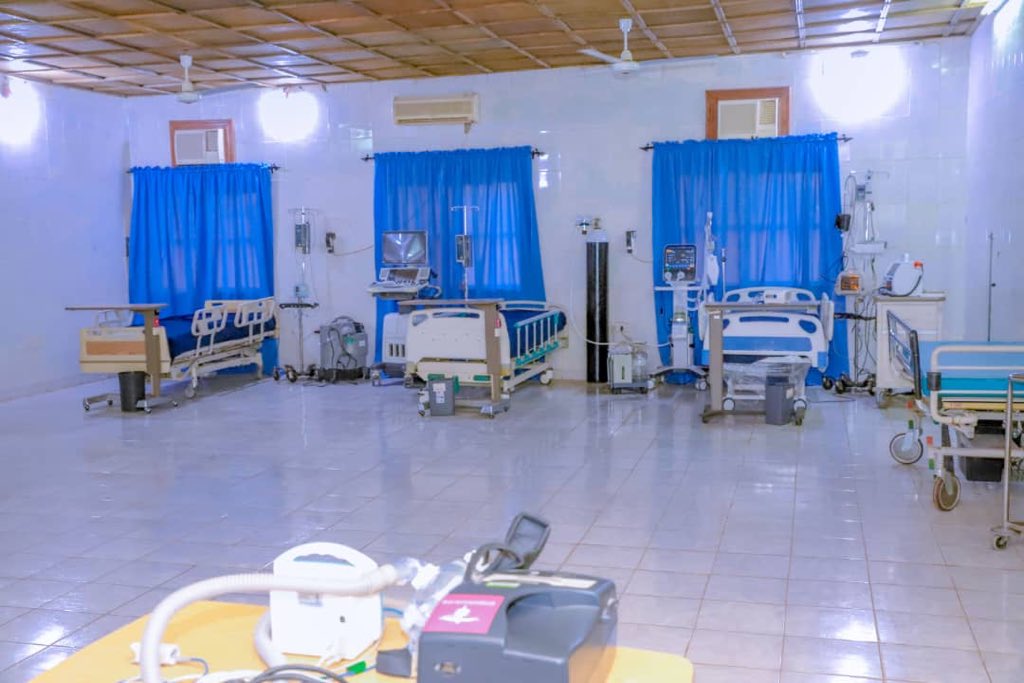 KBStGovt's tweet photo. In the unlikely event that it is required, intensive care facilities exist in Sir Yahaya Memorial Center Birnin Kebbi. To further strengthen our workforce, state employed nurses are currently in training @NatHospital_ABJ. #StaySafeNigeria #coronavirus #COVIDー19 #preparedness https://t.co/qAI9pR6kut