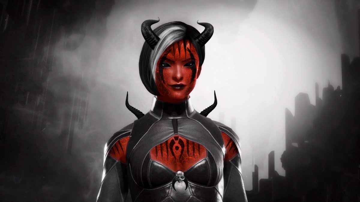 DeadByGayDwight's tweet photo. Hereโs my edit of Sareena imagined in MK11! + a demonic form for fun. Hope yโall like it! #sareena #mk11 #MortalKombat #mortalkombat11 #mkedits #mortalkombatedits #brotherhoodofshadow #quanchi #linkuei #netherrealm #nrs @noobde https://t.co/R7KMsebSGS