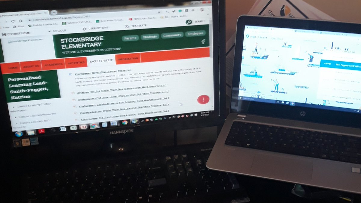 TeacherKPaggett's tweet image. #HopIntoSpringBreakHCS #WindowSeatWednesday I have 2 working locations...I don&apos;t like sitting too long, so I have a location to stand &amp;amp; work and sit &amp;amp; work! #LearningGrowing #RemoteLearning #MakingItWork
