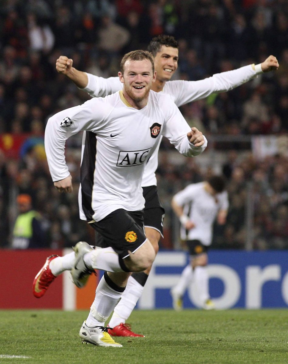 Utdreport On Twitter On This Day In 2008 Manchester United Beat As Roma 0 2 In The Champions League Quarter Finals Thanks To Goals From Cristiano Ronaldo And Wayne Rooney Https T Co Jeq69wp6gc