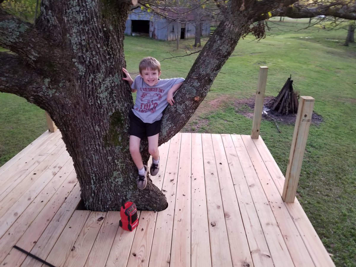 peeples_dawn's tweet photo. Jude and Eli from CE, helped their dad to design and build a new tree house. Both boys helped plan, design, measure, space and even hammer on this project. Building is SCIENCE+TECHNOLOGY+ENGINEERING+MATH=STEM!!! 🔨🔧#cabotSTEM #growingcabot #familytime https://t.co/N5Dr85PToi