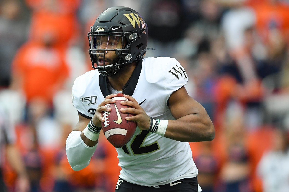 PFF_College's tweet photo. Highest graded returning SEC QBs:

1. Jamie Newman, Georgia - 85.5
2. Mac Jones, Alabama - 78.7
3. Kellen Mond, Texas A&amp;M - 76.8 https://t.co/ZXBUmqqEBa
