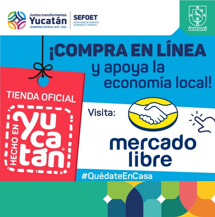 تويتر \ Gobierno de Yucatán على تويتر: &quot;#QuédateEnCasa y consume los  productos hechos en #Yucatán a través de nuestra tienda oficial en Mercado  Libre. Encuéntrala aquí: https://t.co/QHiJjgyPdy https://t.co/q6tU4vQpww&quot;