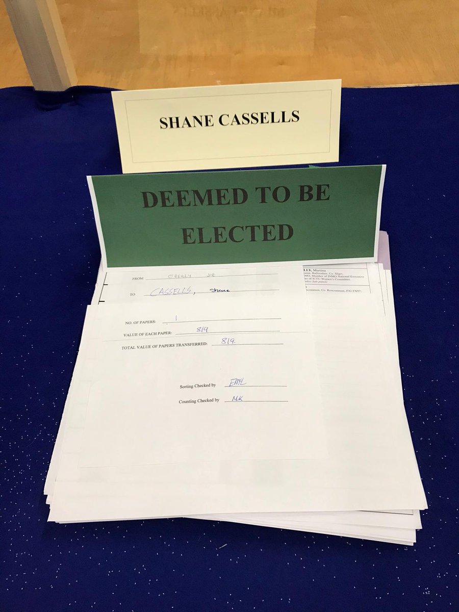 BrayMike's tweet image. Congratulations Senator @ShaneCassells on your election to Seanad Éireann this evening.
#Seanad2020