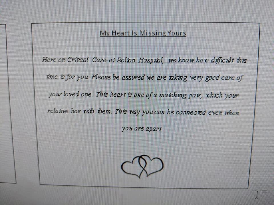 Hearts ready for critical care at RBH <a href="/boltonnhsft/">Bolton NHS Foundation Trust</a>