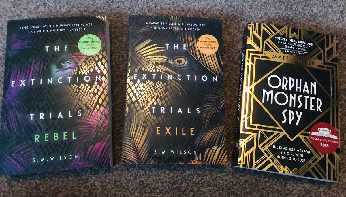 jensbookcorner1's tweet photo. My supplies have arrived to get me through the next few weeks.

I literally cannot wait to start the second book from the Extinction Trials trilogy.
@susanwilsonbook https://t.co/IdG7nMW5yq
