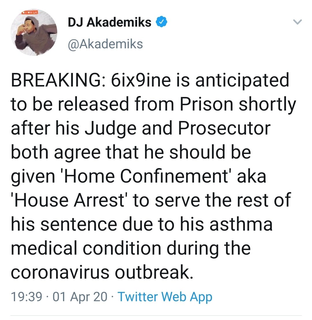 HIGHPITCHMAG's tweet photo. What's your thoughts or is #6ix9ine washed up now.
#trayway
Via @Akademiks https://t.co/96A9EYs7z0