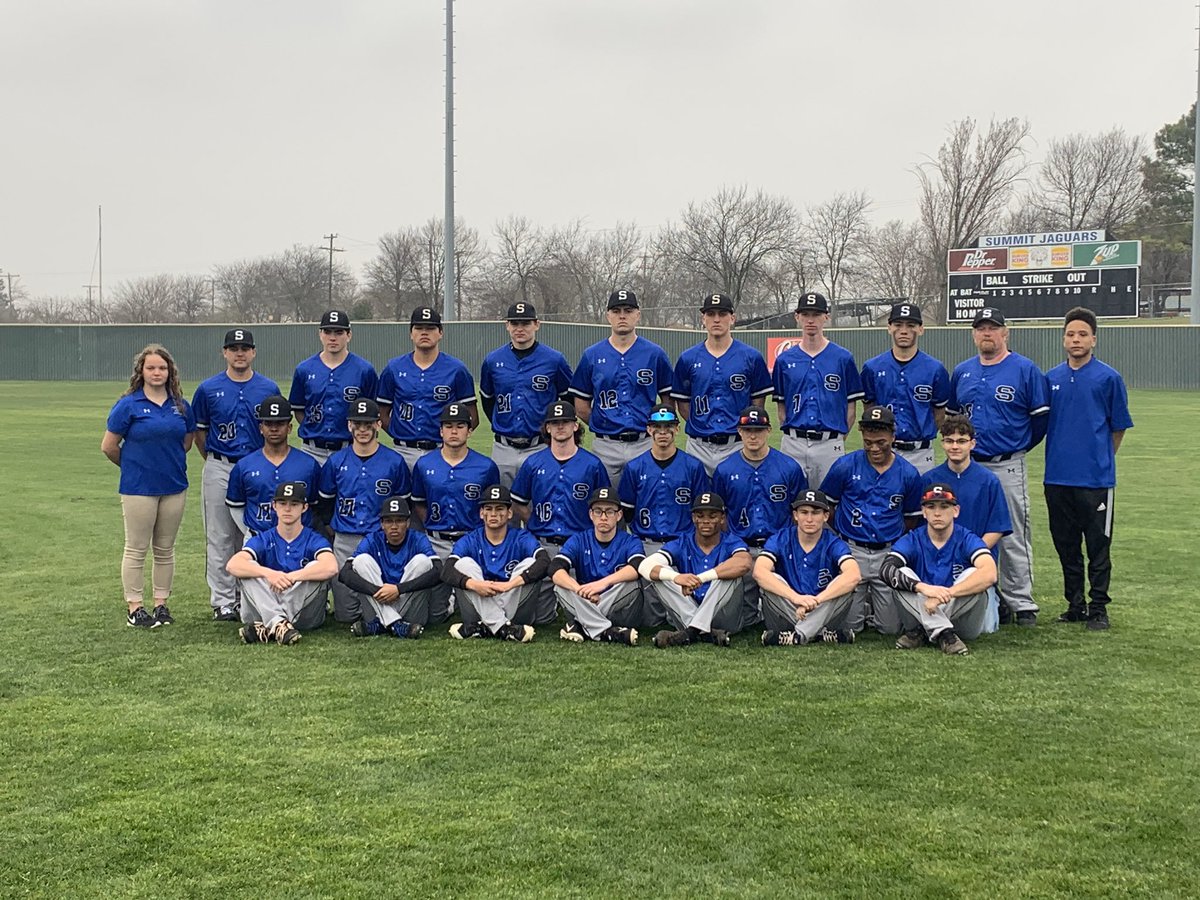 This 2020 squad is off to the best start in Summit Baseball history! #AllIn #Hopewegettoplayatleast1more #Letsplayinthesummer <a href="/MISDSummitJags/">Summit High School</a>