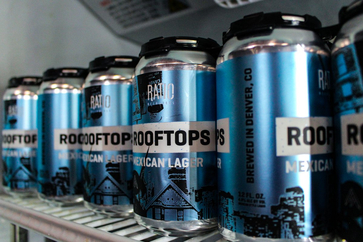 Today, Denver's <a href="/ratiobeerworks/">Ratio Beerworks</a> is releasing their next installment of 6-pack's, and this time it's the Rooftops Mexican Lager. Hit 'em up!