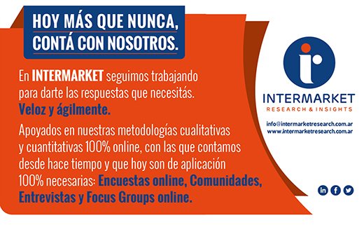 De repente nos encontramos en una situación inédita… Y en este contexto, tenés que contar con información confiable con la que puedas ajustar tus decisiones.

#insights #research #marketing #investigaciondemercados