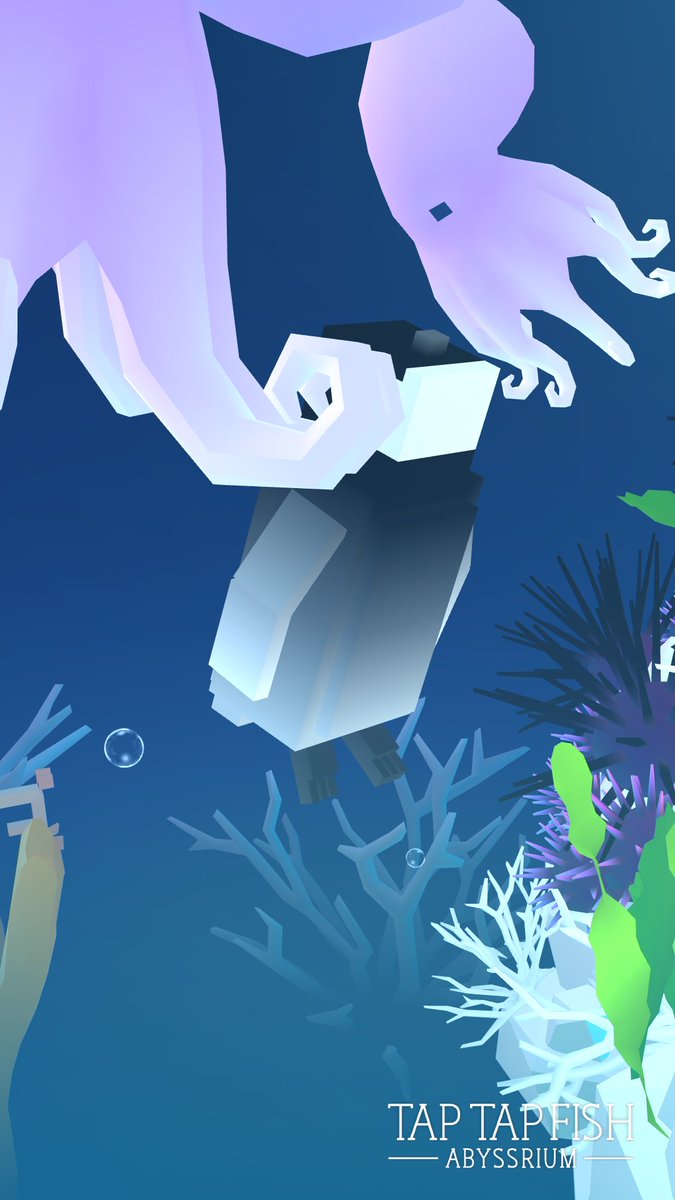 Str8B83's tweet photo. My Retro Baby Penguin:) 
#taptapfish
Download: https://t.co/60UMPnZMkM https://t.co/Uul1y1a28u