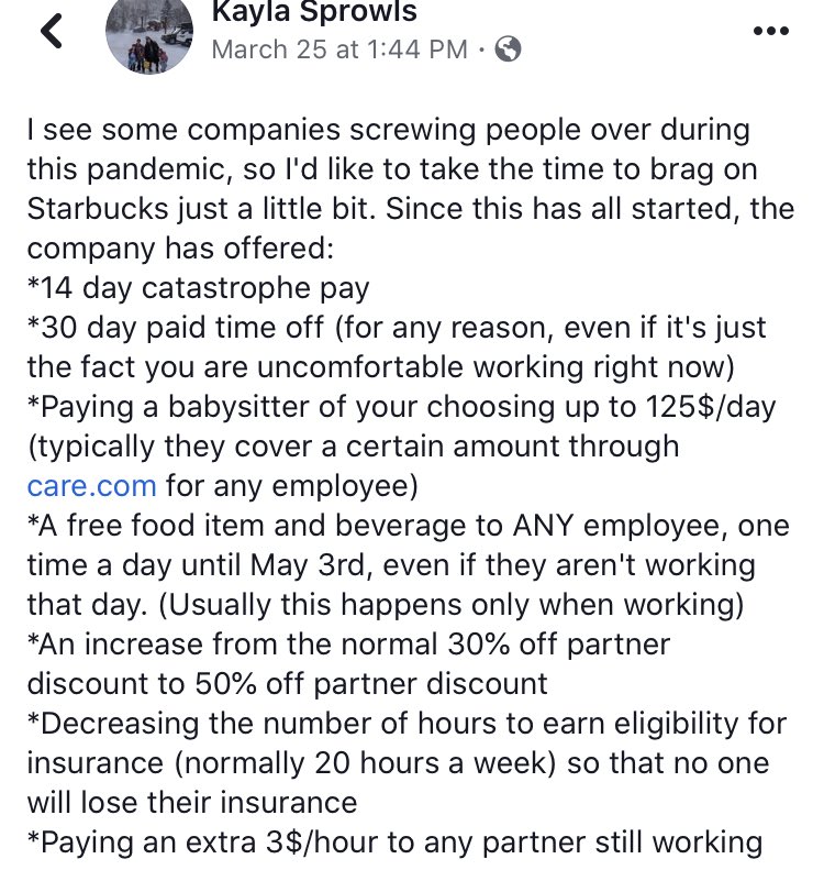 MarkOrmsbee's tweet image. Share Regarding Starbucks