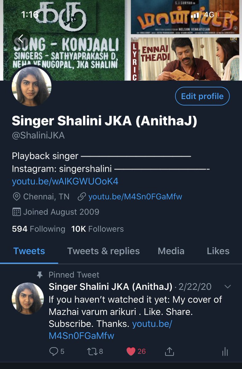 ShaliniJKA's tweet photo. Thank you times 10K! பத்தாயிரம் நன்றிகள் 🧡🧡🧡 https://t.co/3qx2Hy13W1