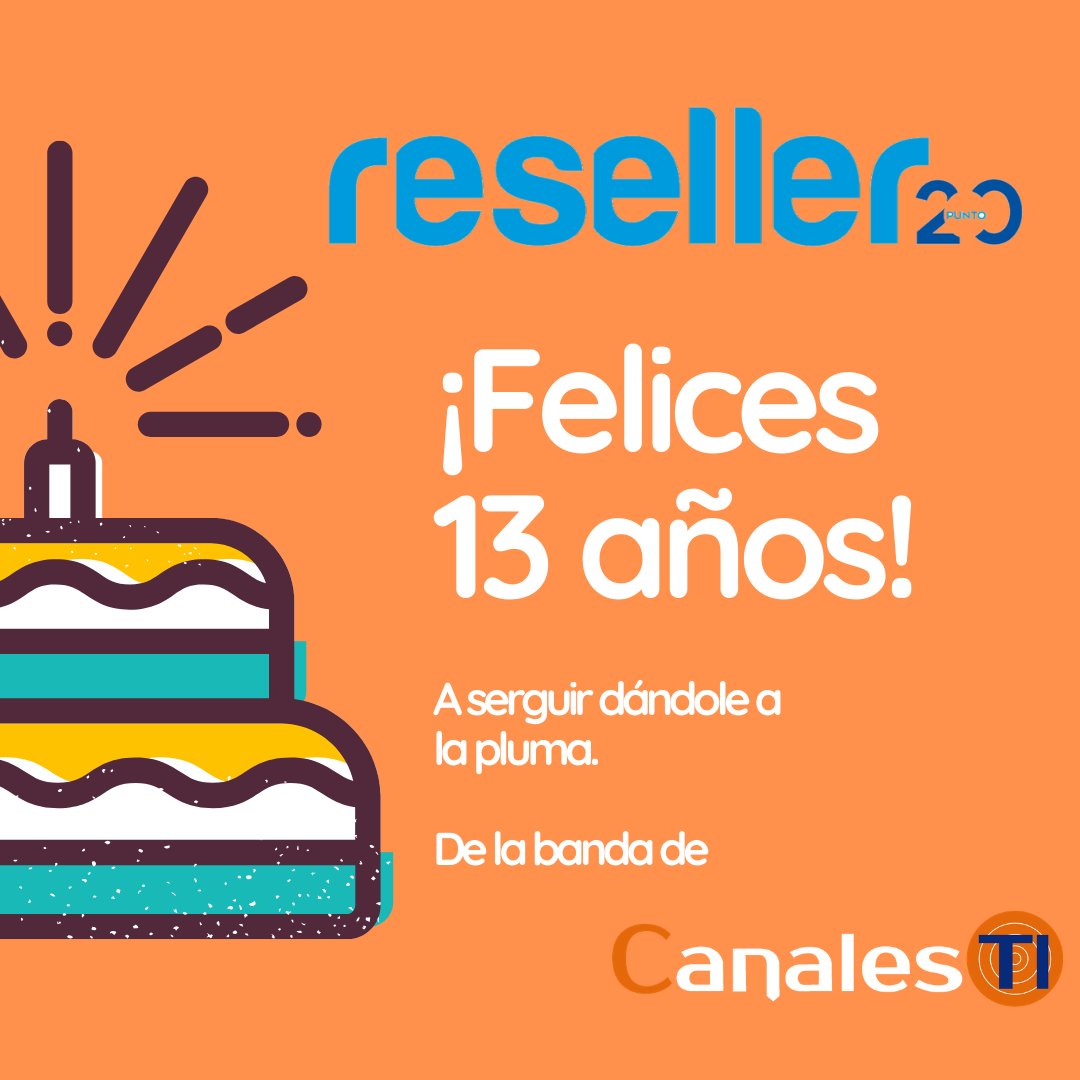 ¡Feliz cumpleaños <a href="/revistareseller/">Reseller Magazine</a> !