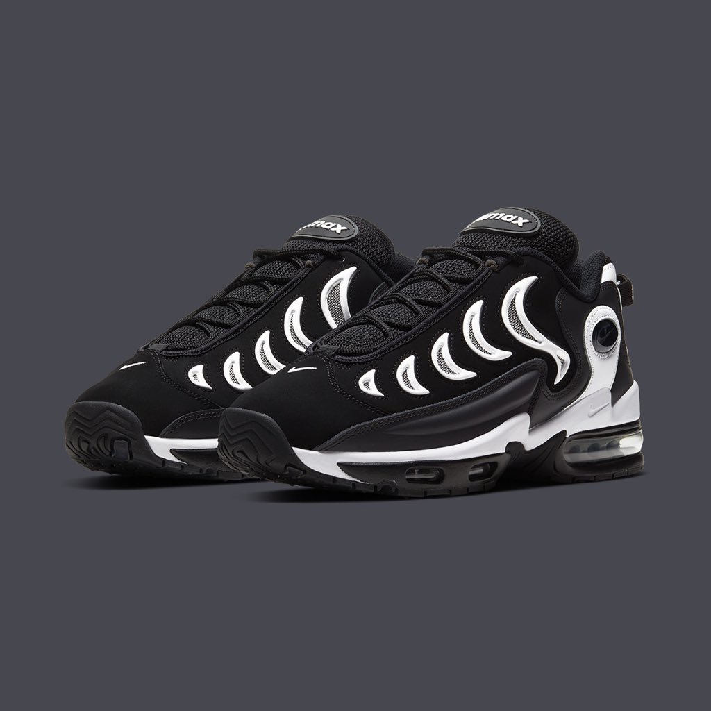nike air metal max black white
