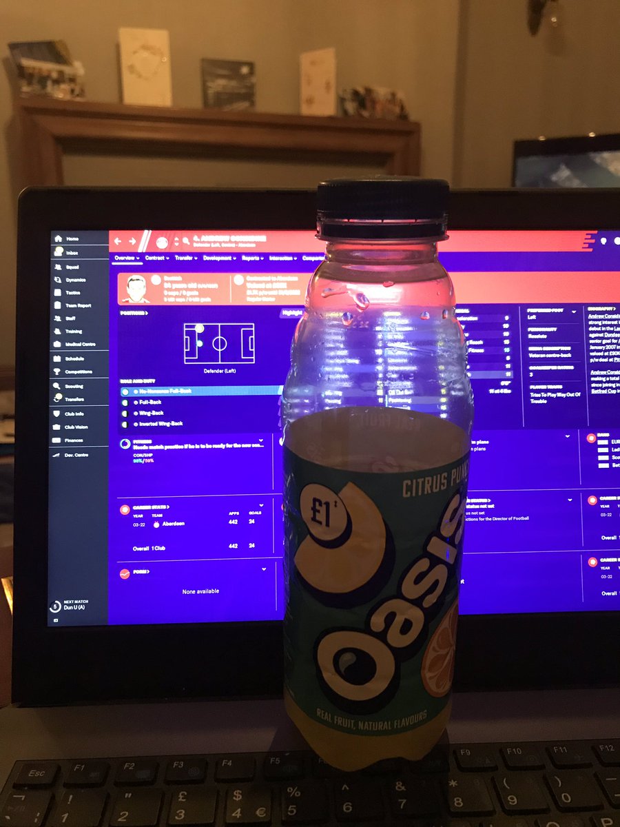 Beverage 14: Oasis Citrus Punch.It’s sweet, fruity and refreshing. My personal favourite Oasis flavour. Shares a name with the best band to have ever existed. Brings back great memories/horrific flashbacks of S3 science lessons with  @EuanMcD22. Solid.8.0/10.