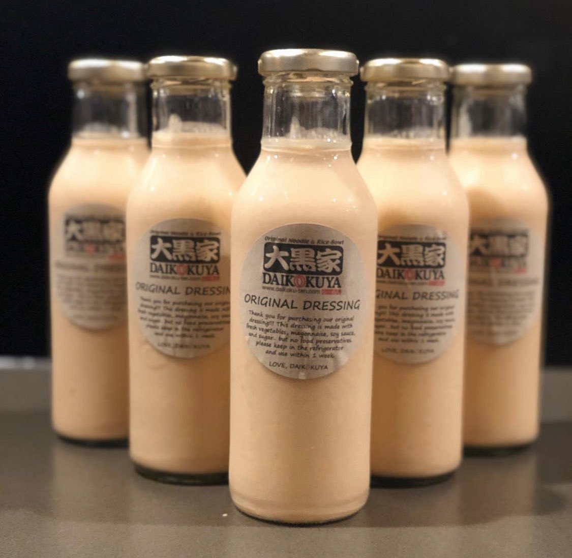 DaikokuyaRamen's tweet image. I believe we have many our dressing fans! I just wanna reminds you guys that we sell our original dressing! 
#alllocations #daikokuya #dressing #quarantinelife #stayhome #eatgoodinhome #quarantinefood #ramen #gyoza #salad #delivery #ubereats #grubhub #postmates