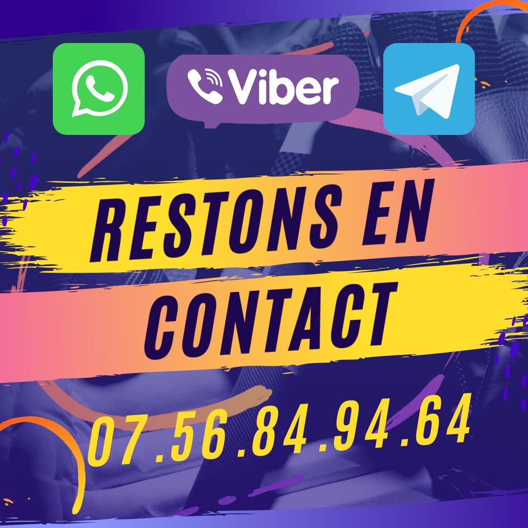 En attendant le #déconfinement, réagissez en #direct à nos programmes via les #whatsapp, #telegram, et #viber : ajoutez-nous à vos contacts et faisons connaissance :-)