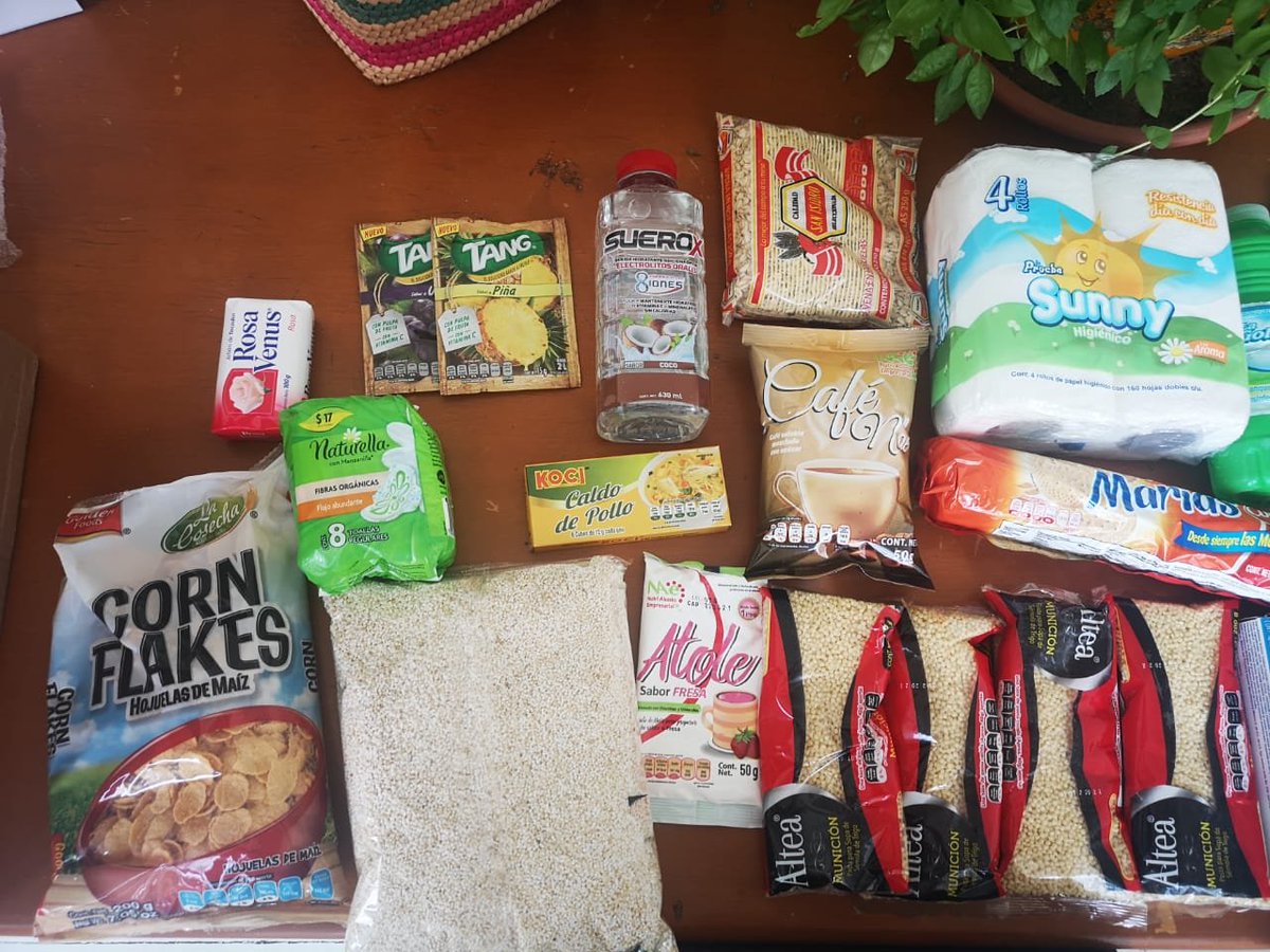 Dana_Corres's tweet photo. Ay. Quiero llorar y no sé cómo sentirme. Por ser caso sospechoso de COVID-19 (y que hablé a locatel y me quedé en mi casa) hoy vinieron a mi casa del @GobCDMX a traerme mi kit médico y una despensa. ¿Qué es esto? ¿Suecia? Me sentí así. https://t.co/bTToDn1Vi2