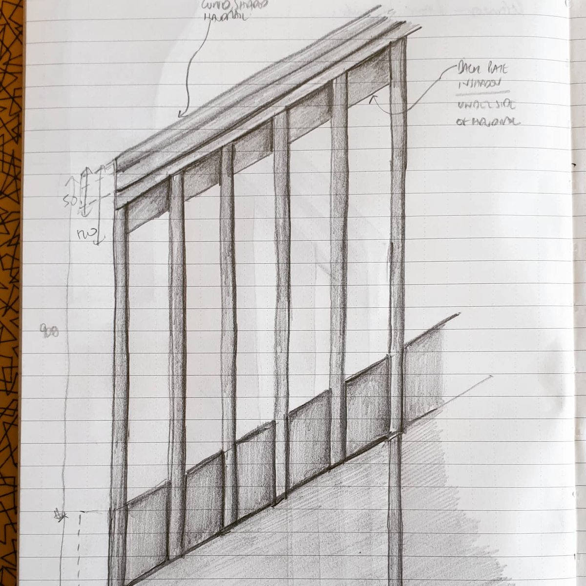 deDraftLondon's tweet photo. Staircase Thoughts #1
Details of an upcoming timber staircase/balustrade/handrail
#staircasedetails #balustrade #balustradedesign #stairdesign #oakstairs #archidetails #balusters #timberstairs #bespokestairs #handrail #junctions #profiledhandrail #timberhandrail #oakhandrail https://t.co/ULDZNFAkFn