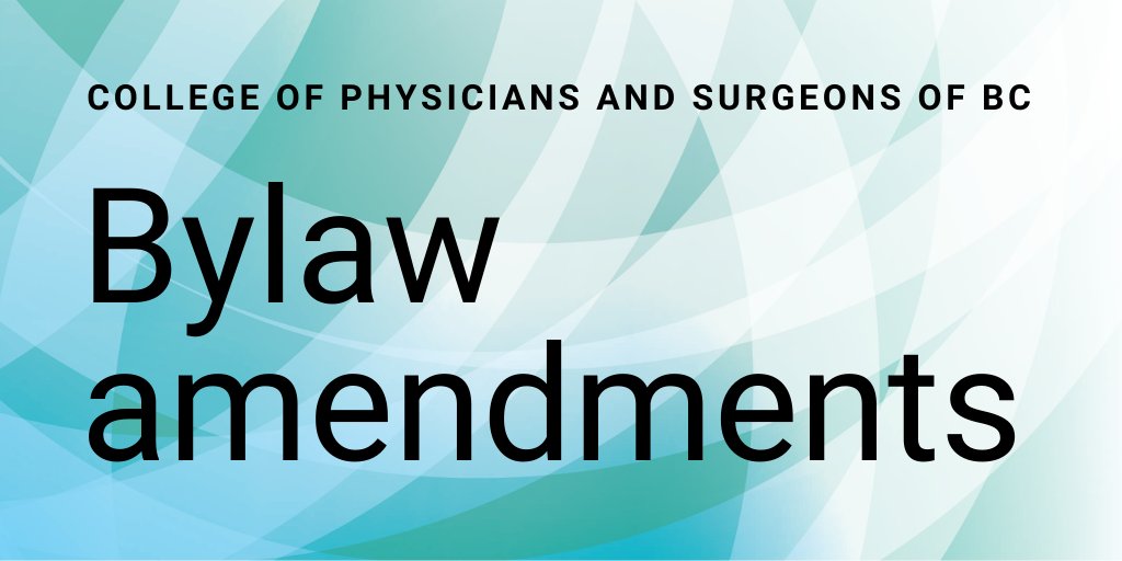 cpsbc_ca's tweet image. The College has posted a proposed addition to our Bylaws allowing international medical graduates to be registered on a restricted class of registration called the associate physician class. Learn about the eligibility requirements: ow.ly/wWs150z2tYP