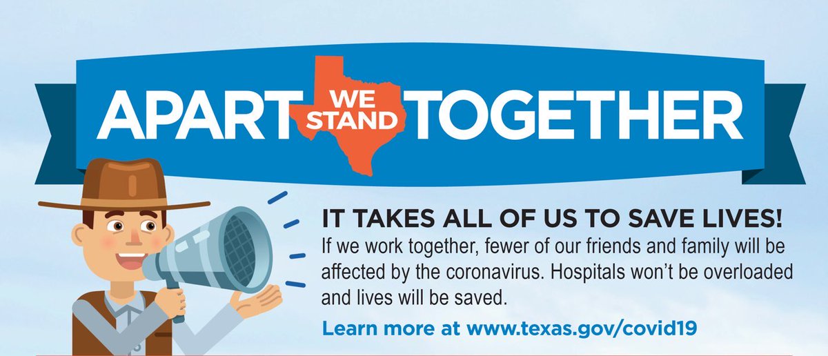 The <a href="/EctorCountyISD/">Ector County ISD</a> community must work together to fight COVID-19.  Head to tea.texas.gov/staywell for vitally important public health guidance to stop the spread. If we stand apart as a community now, we will be together again soon.