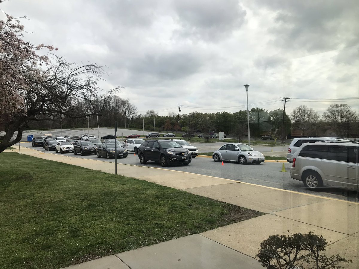 PullenCPA's tweet photo. Chromebook Pickups today was a success! Thanks for your cooperation today! @pgcps #excellencestartswithus https://t.co/CL1EnkYfdK