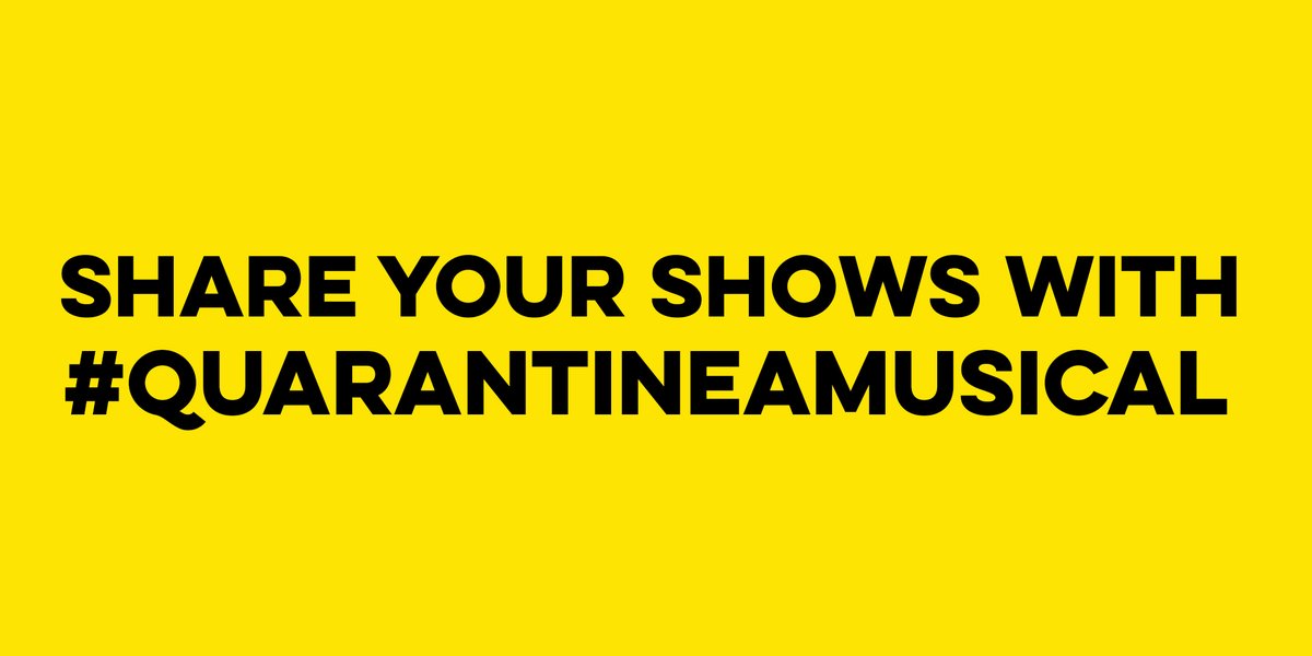 To pass the time while social distancing, my brother and I decided to reimagine Broadway musicals in light of current events. I’m proud to present  #QuarantineAMusical! Click here to donate and help theatre workers during this time:  http://broadwaycares.org/help2020 