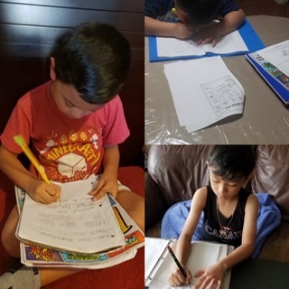 pgonzalezteach's tweet photo. My students showing me they work hard at home 😊😍👏🏼🙌🏼 @lnhodge @ConleyCougars1 @AldineISD #greatbydesign #AldineAtHome https://t.co/LqbFJnnKmX