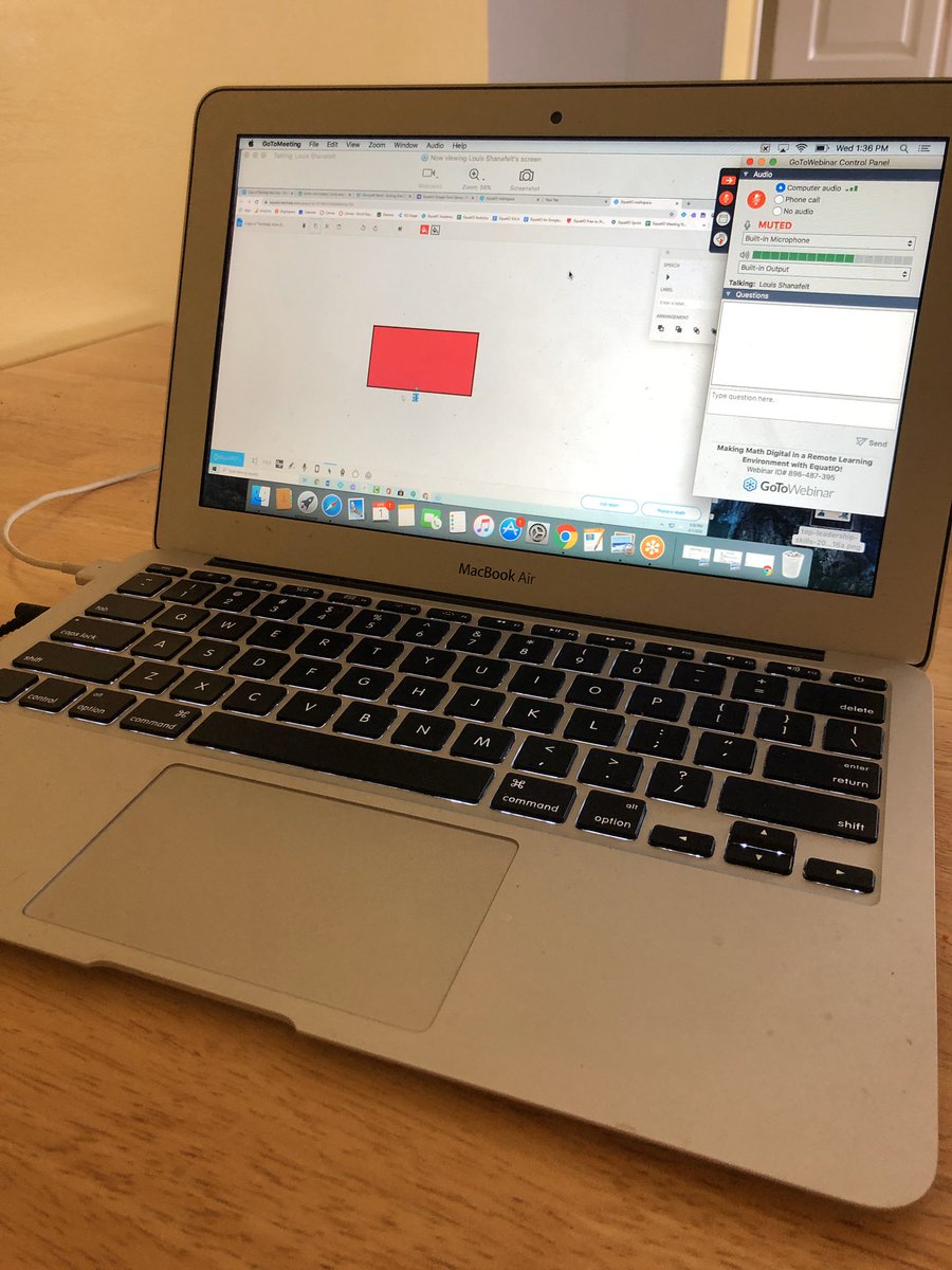 Mrs_SWilkie's tweet photo. Thanks @albertateachers for the EquatiO webinar! Super useful PD at anytime but especially now! #offsitelearning #WeAreFMCSD https://t.co/gRPj0BP2dO