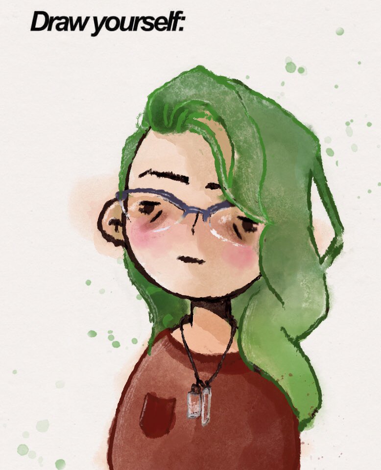 TB_toughart's tweet photo. A tired child that is procrastinating. #teddybeartoughart #drawyourselfchallenge #katieberry #drawyourselfmeme #digitalart #art #procreate #ipadpro #ringlingcollege https://t.co/IWw3jV6mJH