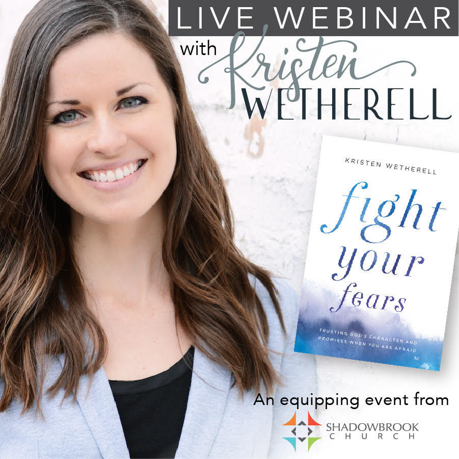 Women, you don’t want to miss the opportunity to hear author Kristen Wetherell on April 8 at 7:00pm as she joins Jerrod Rumley to talk about fighting through our fear as we navigate our new normal. Space is limited, so register now at bit.ly/wetherell-figh…