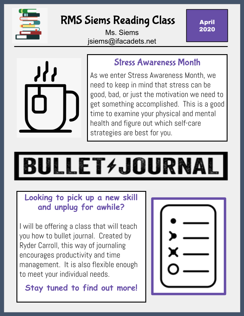 siemsclassroom's tweet photo. April Newsletter Page 2 &amp; 3 📚💐🐰 https://t.co/Tpe7CxKXaO