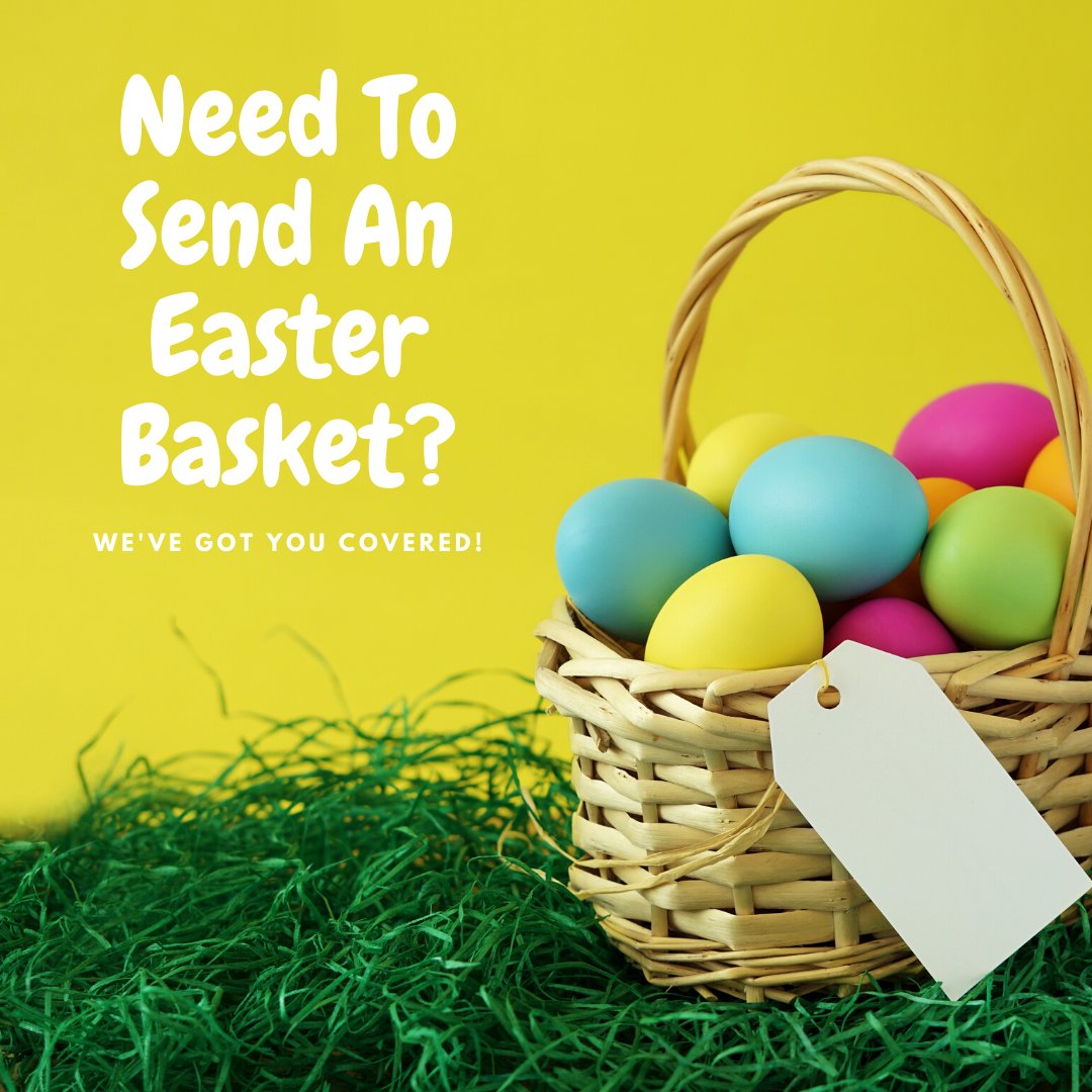 TheUPSStore5998's tweet photo. 🐰 Have an Easter basket or gift you can't give in person this year? No problem! We can make sure it gets to your family safely and on-time!🌷 https://t.co/X1RAoZmNdL
