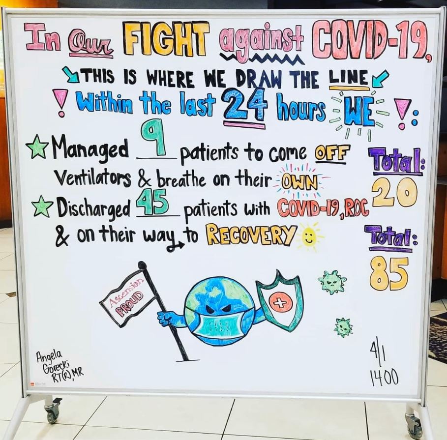 DeadlineDetroit's tweet photo. Successes at @Ascension_MI Providence Hospital in Southfield, via MRI technologist Angela Gorecki
#HealthcareHeroes #HealthCareWorkers https://t.co/V3YQoA5IKW