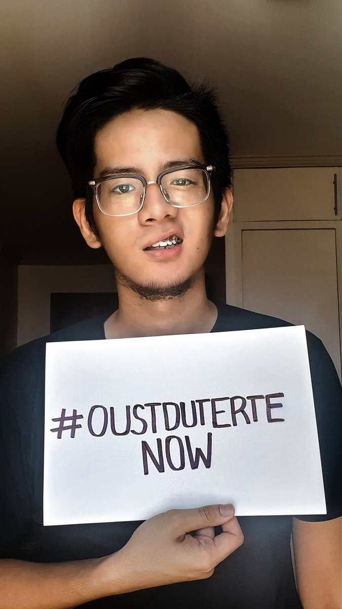 The D in Duterte stands for Duwag na Diktator.

We did it before and we are not afraid to do it again. The odds will never be in your favor. Galit na galit na ang taumbayan. 

Let's do this as an online protest #OUSTDUTERENOW