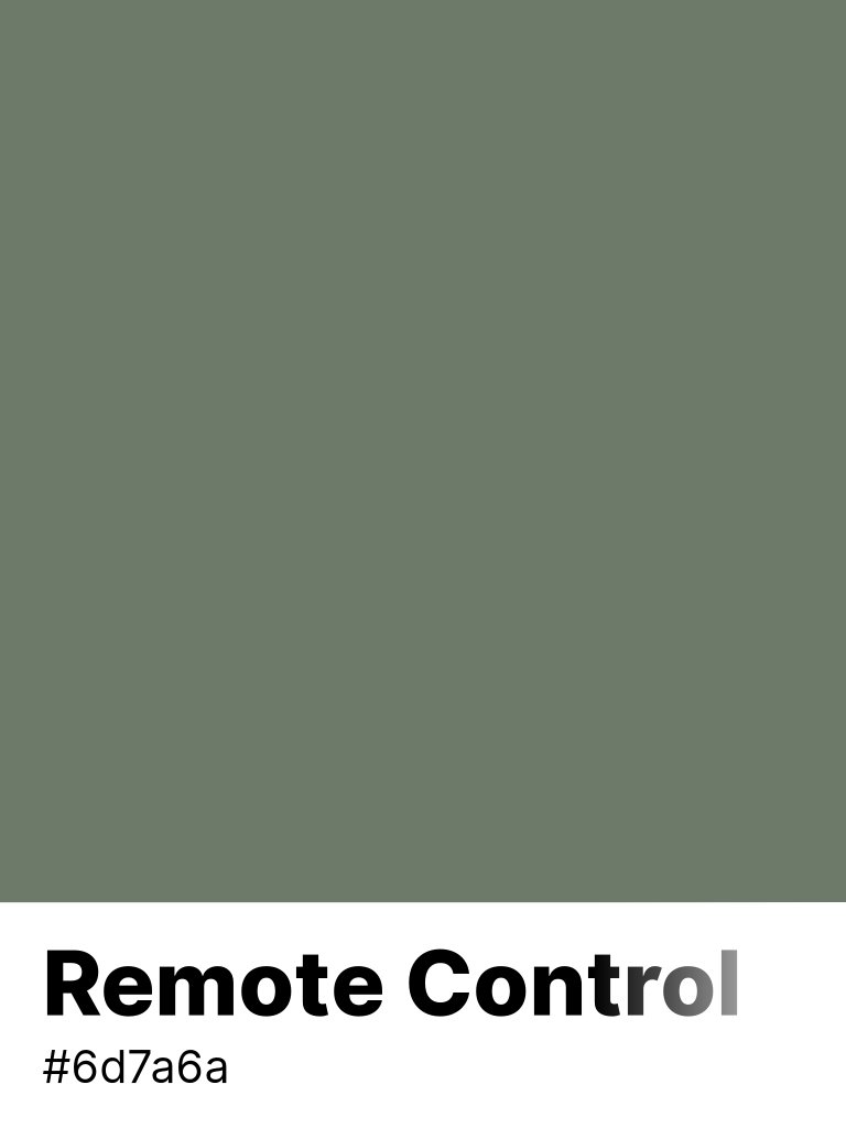 color_parrot's tweet image. #Remote_Control #6d7a6a