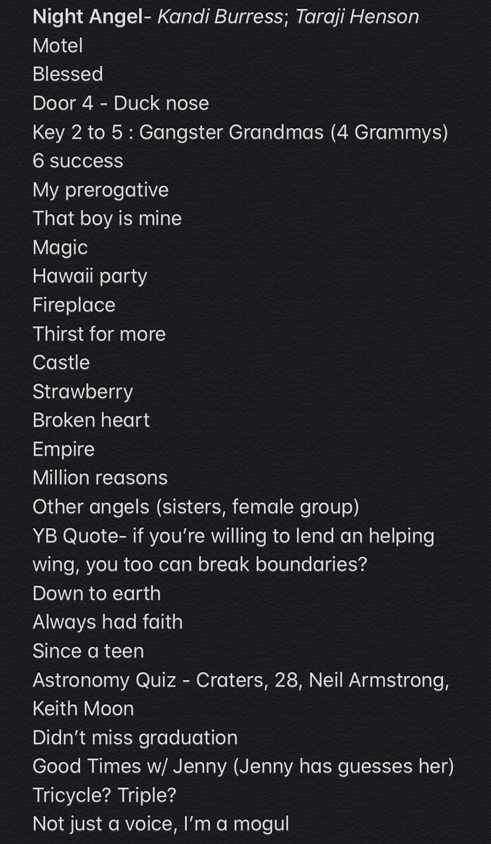 MaskedClues's tweet image. #NightAngelMask Night Angel Clues!!!!  #TheMaskedSinger